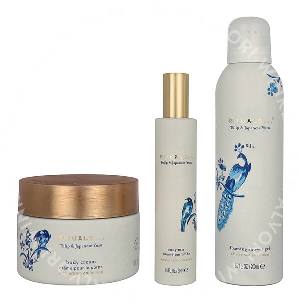 Rituals Amsterdam Collection Set 470ml Shower Gel 200ml/ Body Cream 220ml/Hair & Body Mist 50ml - Afbeelding 2