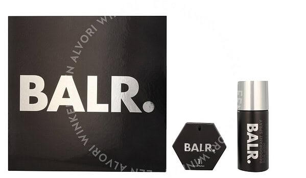 BALR. 1 FOR MEN Giftset 200ml Edp Spray 50 ml/Deo Spray 150ml