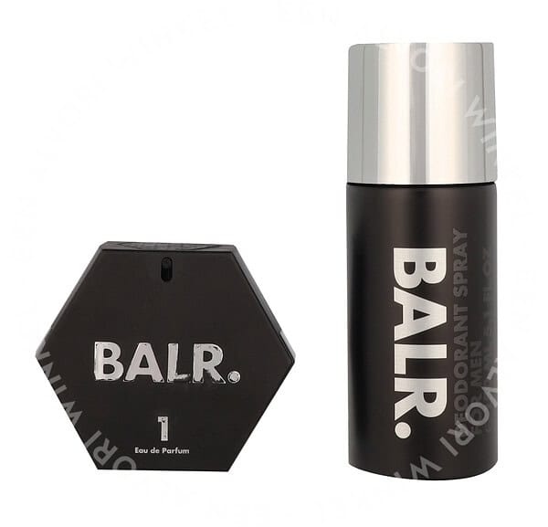 BALR. 1 FOR MEN Giftset 200ml Edp Spray 50 ml/Deo Spray 150ml - Afbeelding 2