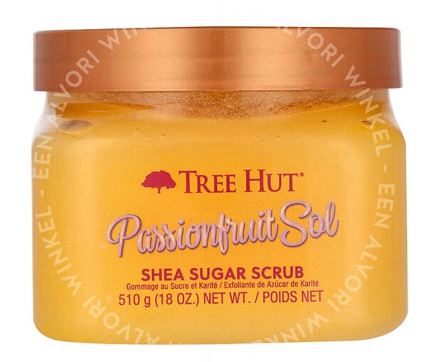 Tree Hut Shea Sugar Scrub 510g Passionfruit Sol - Afbeelding 2