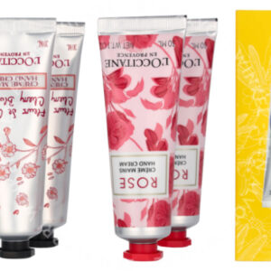 L'Occitane Best Of Provence Set 180ml 2x Cherry Blossom Hand Cream 30ml/2x Rose Reines Hand Cream 30ml/2x Shea Butter Hand Cream 30ml