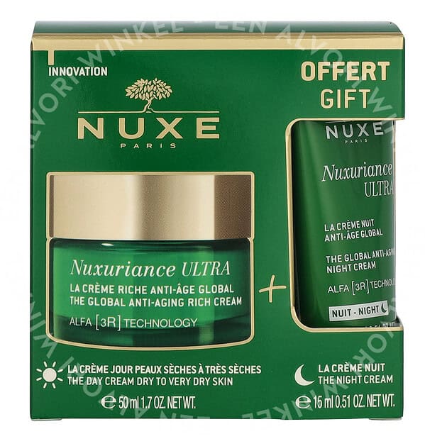 Nuxe Nuxuriance Ultra Set 65ml Anti-Aging Rich Cream 50ml/Anti-Aging Night Cream 15ml - Afbeelding 3