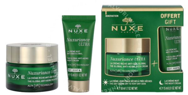 Nuxe Nuxuriance Ultra Set 65ml Anti-Aging Rich Cream 50ml/Anti-Aging Night Cream 15ml