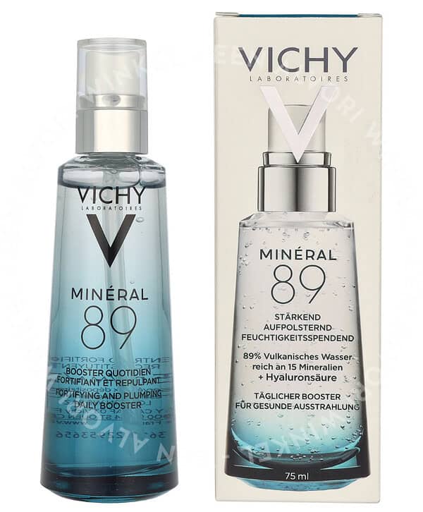 Vichy Mineral 89 Fortifying & Plumping Daily Booster 75ml Alcohol Free