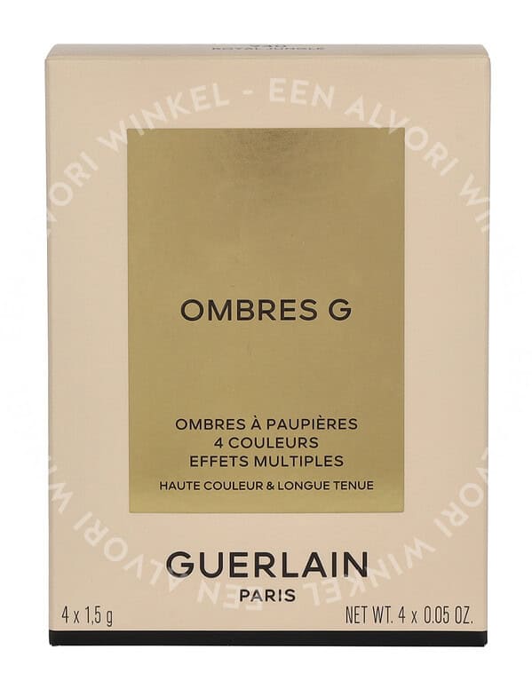 Guerlain Ombres G Eyeshadow Quad Multi-Effect 6g #940 Royal Jungle/4 x 1,5g - Afbeelding 3