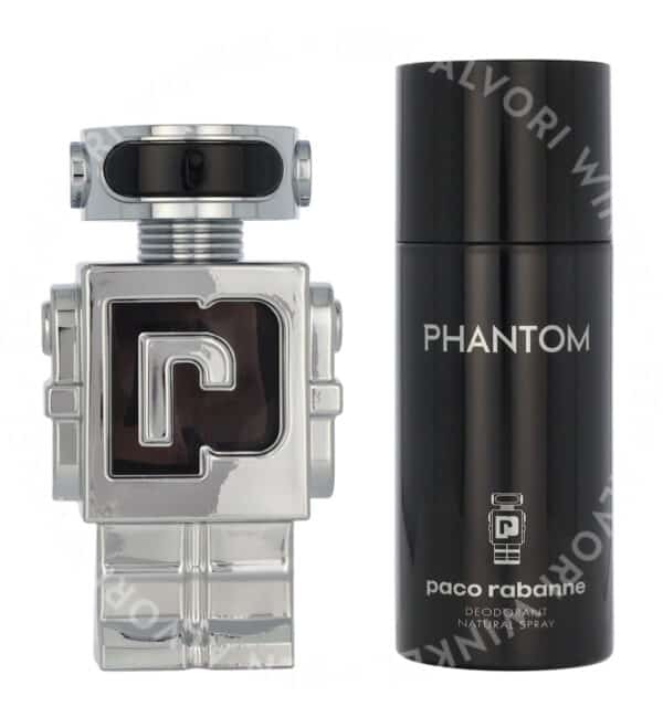 Paco Rabanne Phantom Giftset 250ml Edt Spray 100 ml / Deodorant Spray 150 ml - Afbeelding 2