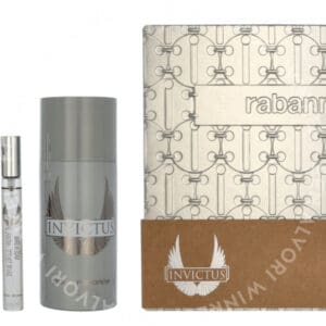 Paco Rabanne Invictus Giftset 260ml Edt Spray 100 ml/Deodorant Spray 150 ml/Edt Travel Spray 10 ml
