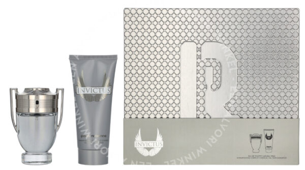 Paco Rabanne Invictus Giftset 150ml Edt Spray 50 ml/All Over Shampoo 100ml