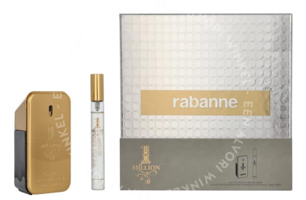 Paco Rabanne 1 Million Giftset 60ml Edt Spray 50ml/Edt Travel Spray 10ml