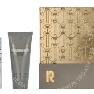 Paco Rabanne Invictus Giftset 160ml Edt Spray 50ml/All Over Shampoo 100ml/Edt Travel Spray 10ml