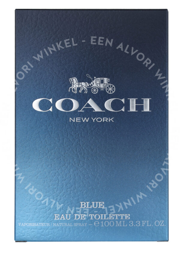 Coach Blue Edt Spray 100ml - Afbeelding 3