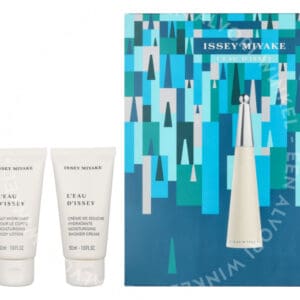 Issey Miyake L'Eau D'Issey Giftset 150ml Edt Spray 50ml/Body Lotion 50ml/Shower Cream