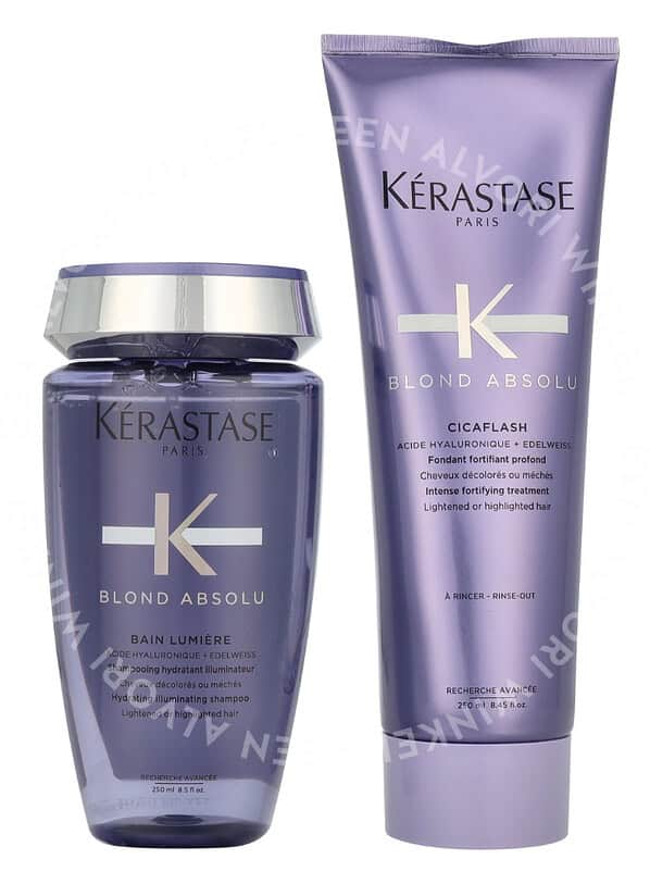 Kerastase Blond Fondant Spring 25 Set 500ml Shampoo 250ml/Conditioner 250ml - Afbeelding 2