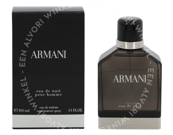 Armani Eau De Nuit Edt Spray 100ml Pour Homme