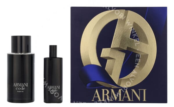 Armani Code Le Parfum Giftset 90ml Edp Spray 75ml/Edp Spray 15ml-XMAS 23