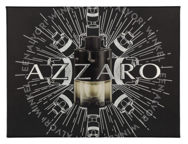 Azzaro The Most Wanted Intense Giftset 120ml Edt Spray 100ml/2x Edt Spray 10ml - Afbeelding 3