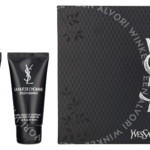 YSL La Nuit De L'Homme Giftset 200ml Edt Spray 100ml/2x Shower Gel 50ml