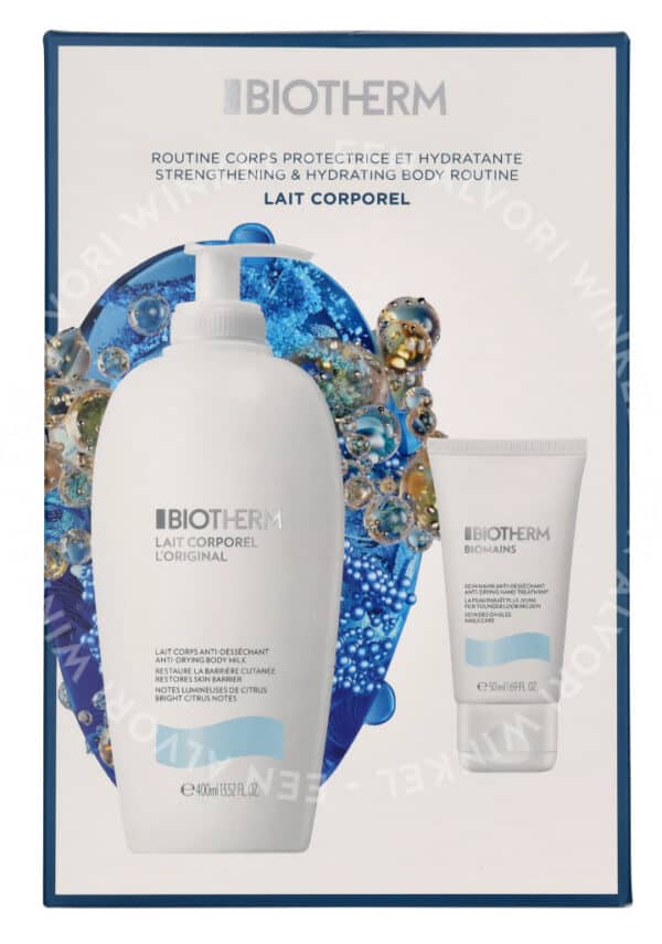 Biotherm Lait Corporel Duo Set 450ml Body Lotion 400ml/Shower Gel 50ml - Afbeelding 3