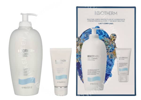 Biotherm Lait Corporel Duo Set 450ml Body Lotion 400ml/Shower Gel 50ml