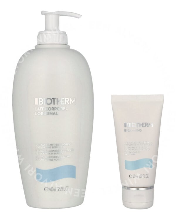 Biotherm Lait Corporel Duo Set 450ml Body Lotion 400ml/Shower Gel 50ml - Afbeelding 2