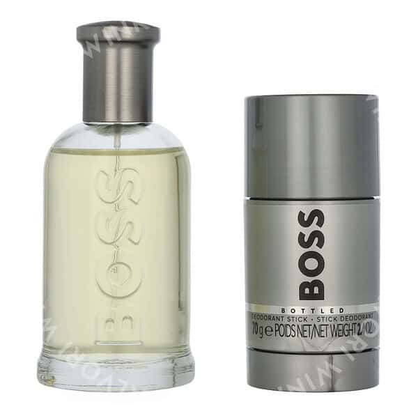 Hugo Boss Bottled Giftset 175ml Travel Exclusive - Edt Spray 100ml/Deo Stick 75ml - Afbeelding 2