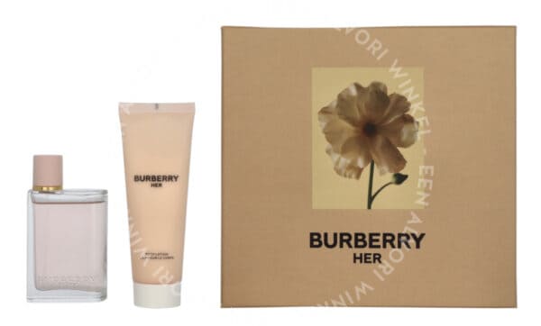 Burberry Her Giftset 125ml Edp Spray 50ml/Body Lotion 75ml