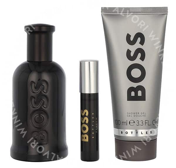 Hugo Boss Bottled Giftset 210ml Edp Spray 100ml/ Edp Spray 10ml/Shower Gel 100ml - Afbeelding 2