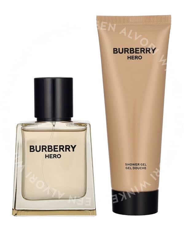 Burberry Hero Giftset 125ml Edt Spray 50ml/Hair & Body Wash 75ml - Afbeelding 2