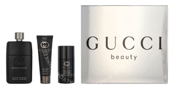 Gucci Guilty Pour Homme Giftset 215ml Edp Spray 90ml/Shower Gel 50ml/Deodorant Stick 75g