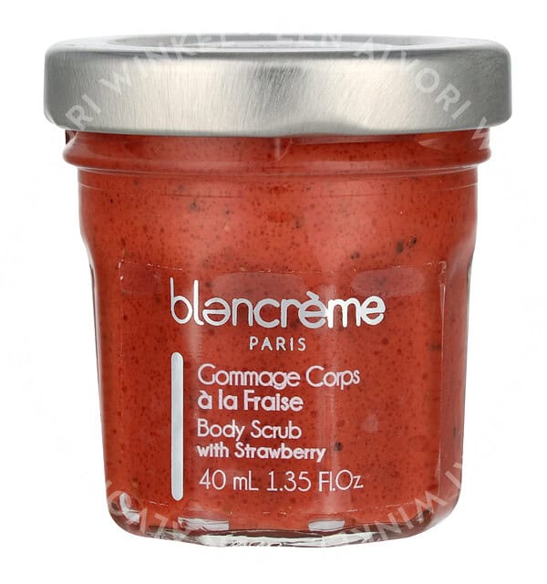 Blancreme Body Scrub 40ml With Strawberry - Afbeelding 2