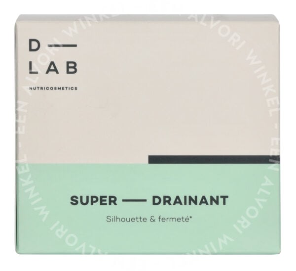 D-Lab Super Draining Duo Set 2stuk Complexe Circulation Active 28 caps/Detox Drainant 28 caps - Afbeelding 3