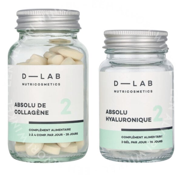 D-Lab Pure Nutrition Duo - 1 Month 2stuk Hyluronic 28 Caps/Collagen 84 Caps - Afbeelding 2