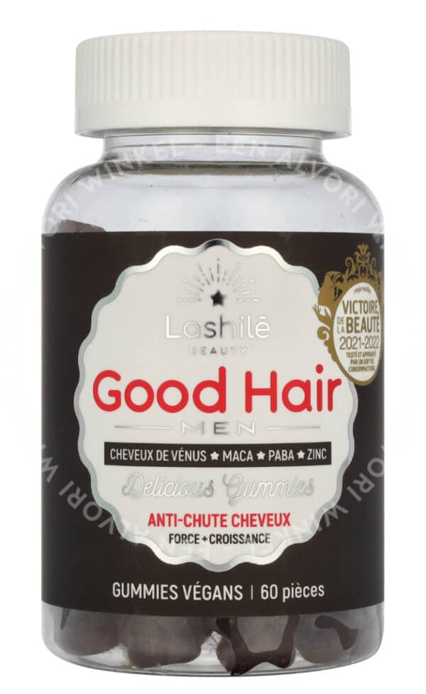 Lashile Beauty Good Hair Men Gummies 60stuk