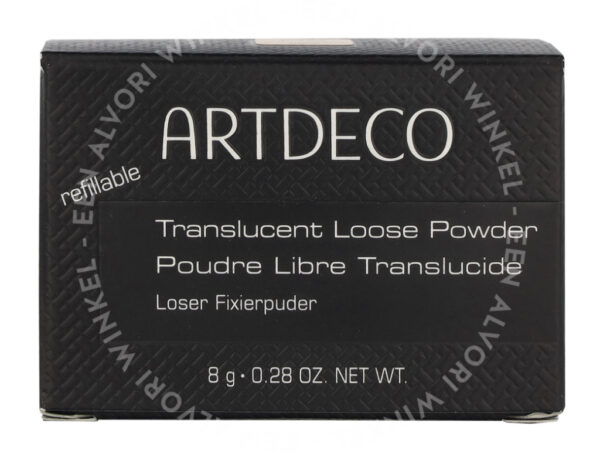 Artdeco Translucent Loose Powder 8g #02 Translucent Light - Afbeelding 3
