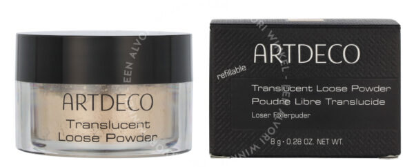 Artdeco Translucent Loose Powder 8g #02 Translucent Light