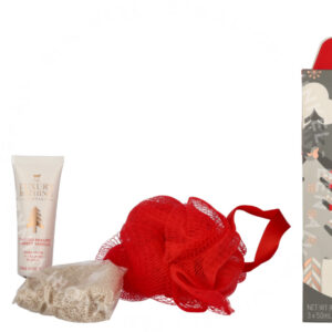 The Luxury Bathing Company Festive Treats Set 150ml Body Wash 50ml/Hand & Nail Cream 50ml/Body Cream 50ml/Bath Caviar