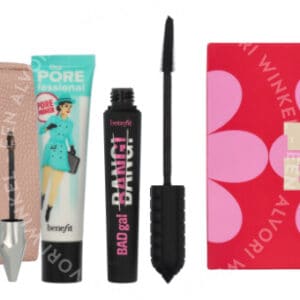 Benefit Top Trip Beauty Set 33.5ml Porefessional Primer 22ml/Badgal Bang! Mascara 8,5gr/Gimme Brow+ #3 3gr/Pouch