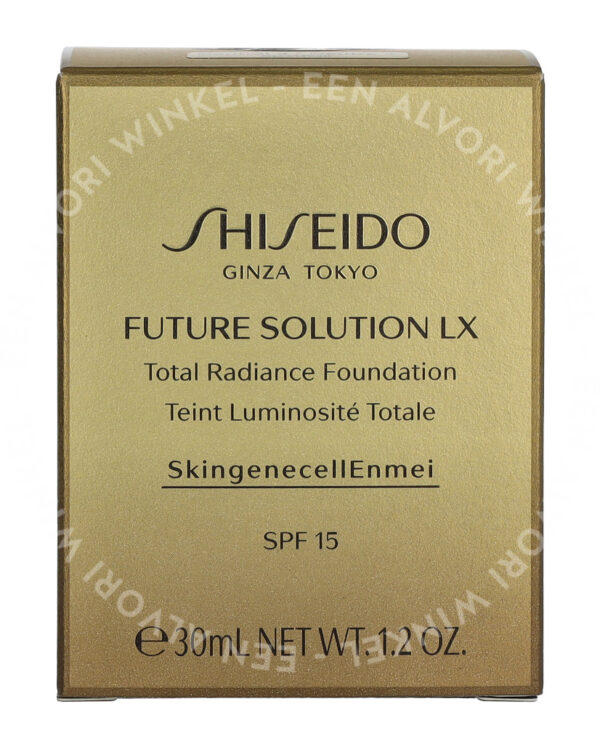 Shiseido Future Solution LX Foundation 30ml #4 Neutral - Afbeelding 3