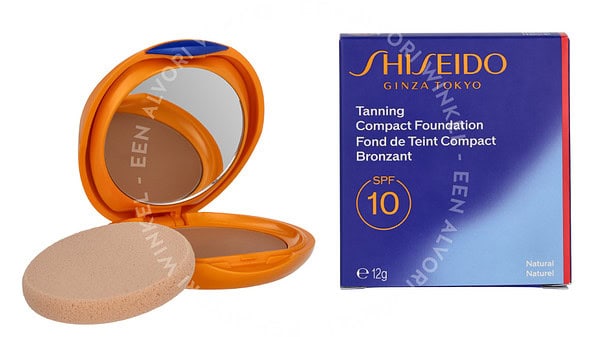 Shiseido Tanning Compact Foundation SPF10 12g Natural