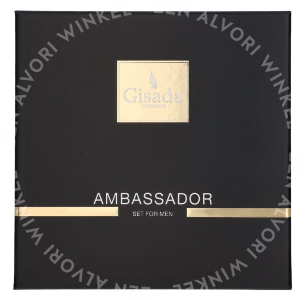Gisada Ambassador Men Giftset 150ml Edp Spray 50 ml/ Showergel 100 ml - Afbeelding 3
