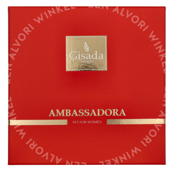 Gisada Ambassadora For Woman Giftset 150ml Edp Spray 50ml/Shower Gel 100ml - Afbeelding 3