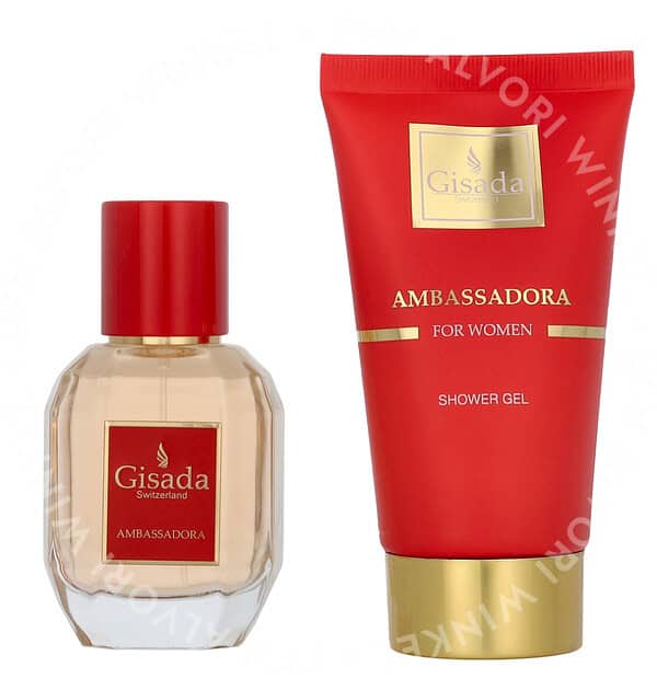 Gisada Ambassadora For Woman Giftset 150ml Edp Spray 50ml/Shower Gel 100ml - Afbeelding 2