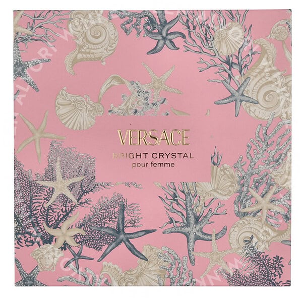 Versace Bright Crystal Giftset 80ml Edt Spray 30ml/Body Lotion 50ml - Afbeelding 3