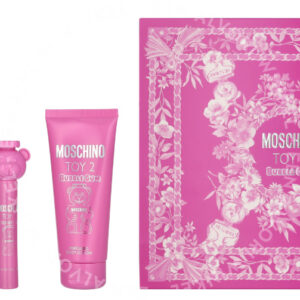 Moschino Toy 2 Bubble Gum Giftset 110ml Edt Spray 100ml/Body Lotion 100ml/Edt Spray 10ml