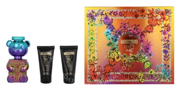 Moschino Toy 2 Pearl Giftset 150ml Edp Spray 50ml/Bath & Shower Gel 50ml/Body Lotion 50ml