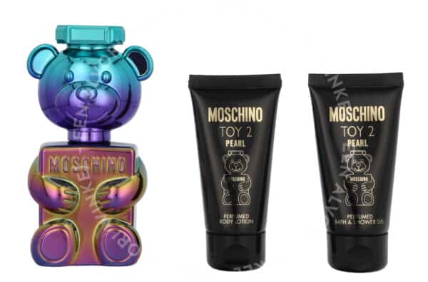 Moschino Toy 2 Pearl Giftset 150ml Edp Spray 50ml/Bath & Shower Gel 50ml/Body Lotion 50ml - Afbeelding 2