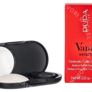 Pupa Vamp! Wet & Dry Eyeshadow 1g #401 White Snow