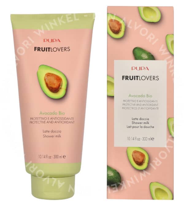 Pupa Fruit Lovers Shower Milk 300ml Avocado Bio