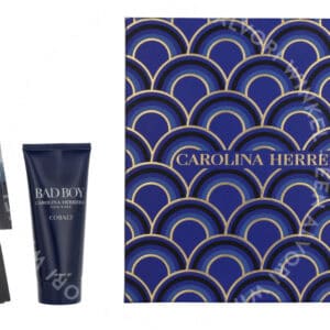 Carolina Herrera Bad Boy Cobalt Giftset 200ml Edp Electrique Spray 100ml/Shower Gel 100ml
