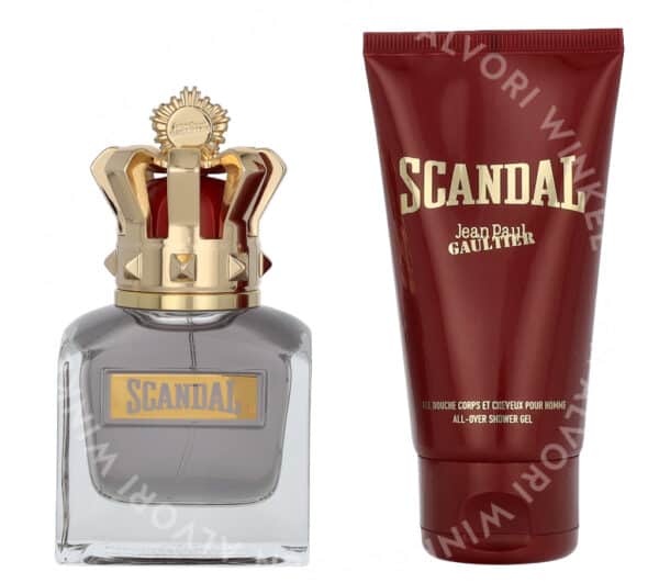 J.P Gaultier Scandal Pour Homme Giftset 125ml Edt Spray 50 ml/Shower Gel 75 ml - Afbeelding 2